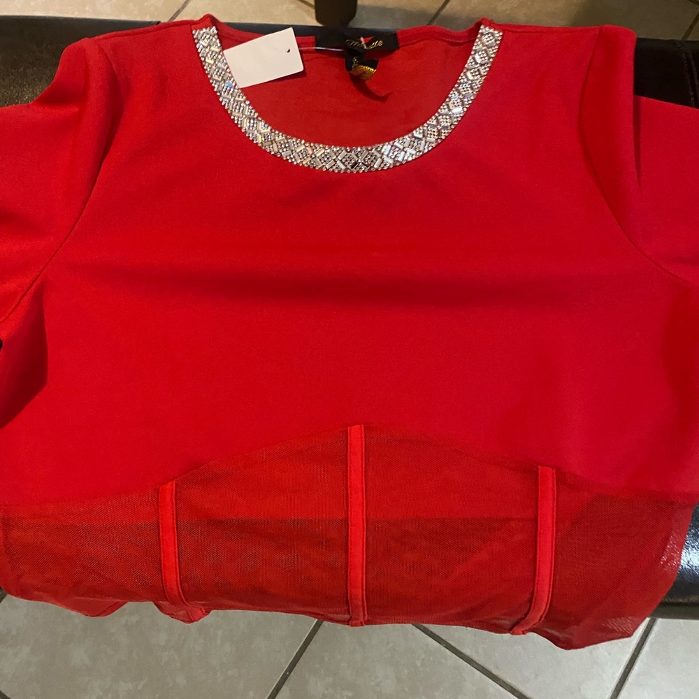 Women’s see through dress shirt